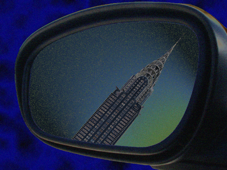 looking back — the Chrysler Building